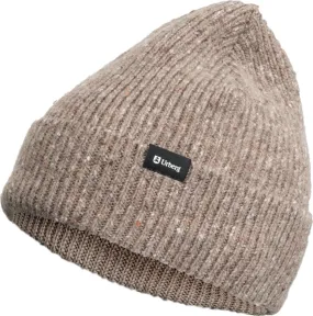 Urberg Unisex Knitted Wool Hat 1x1 Rib Beige Melange | Buy Urberg Unisex Knitted Wool Hat 1x1 Rib Beige Melange here | Outnorth