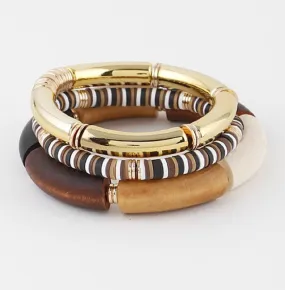 We The People Bracelet Stack - Multi