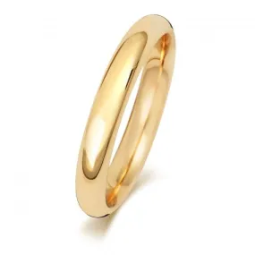 Wedding Band 18K Trad Court 3mm-1.4 Wedding  Ring WQ163M