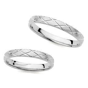 Wedding Band Set (Promise Rings) 3045