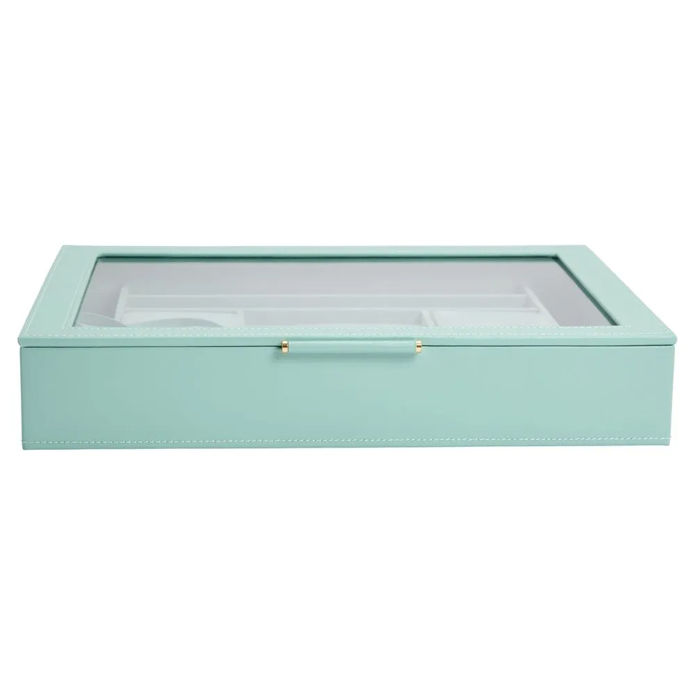 Wolf 1834 Sophia Jewelry Box With Window in Jade