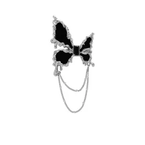 Women's Cool Butterfly Fringe Brooch