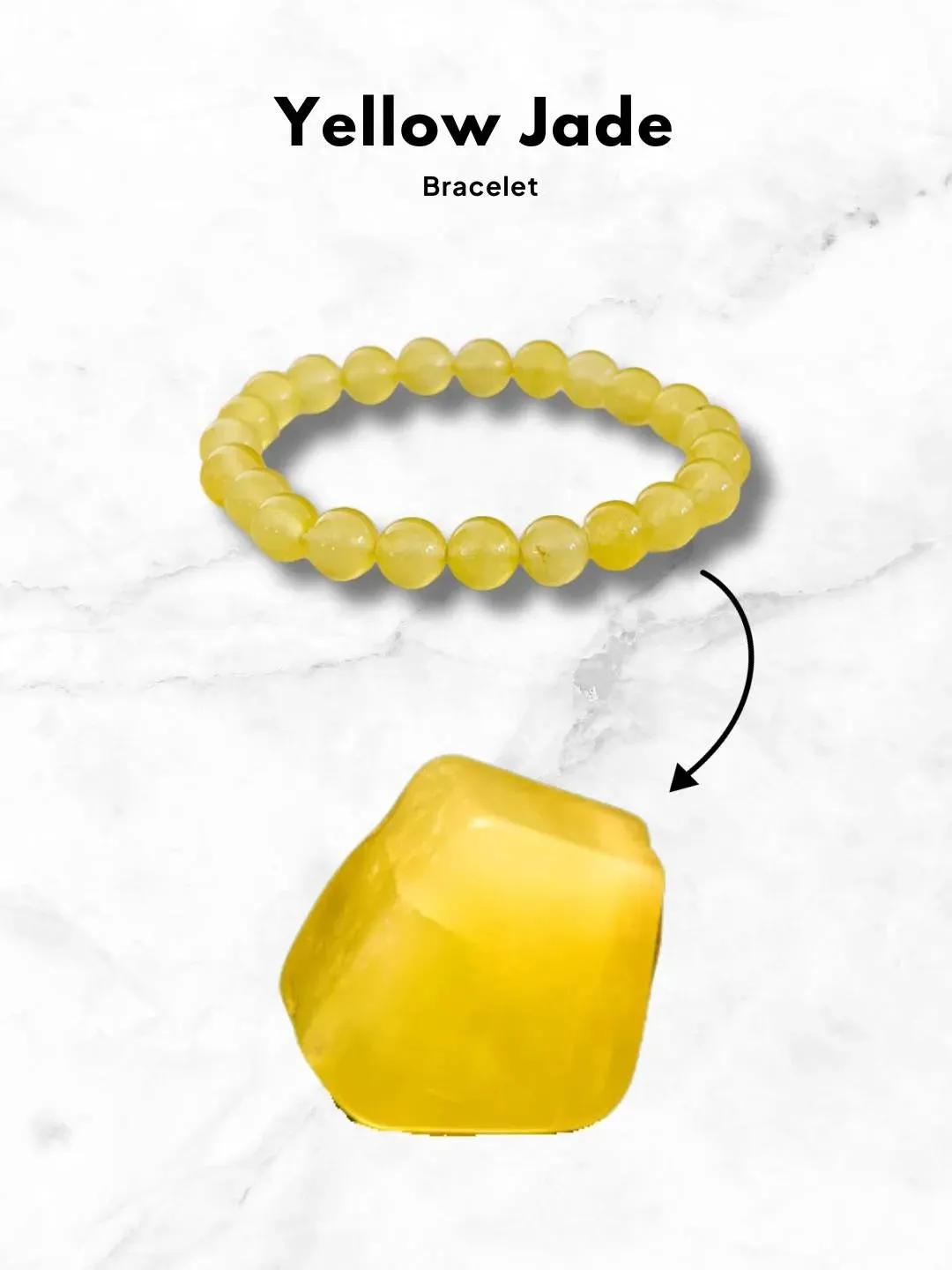 Yellow Jade Bracelet